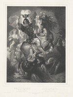 KG 17386
<br/>
Sint Joris in gevecht met de draak
<br/>
<em>Feederle, Karl (1832-1881)</em>